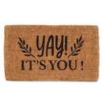 "Yay! It's You" Doormat