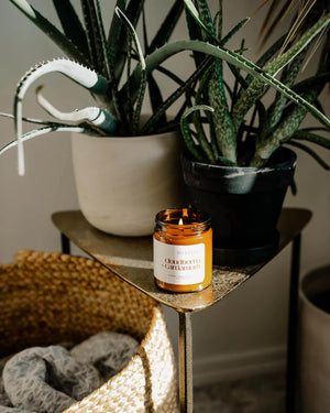 Cloudberry + Cardamom | Beeswax Blend Candle Jar