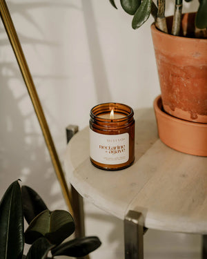 Nectarine + Agave | Beeswax Blend Candle Jar