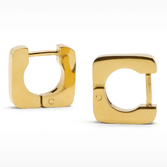 All Squared Up Earrings - Gold