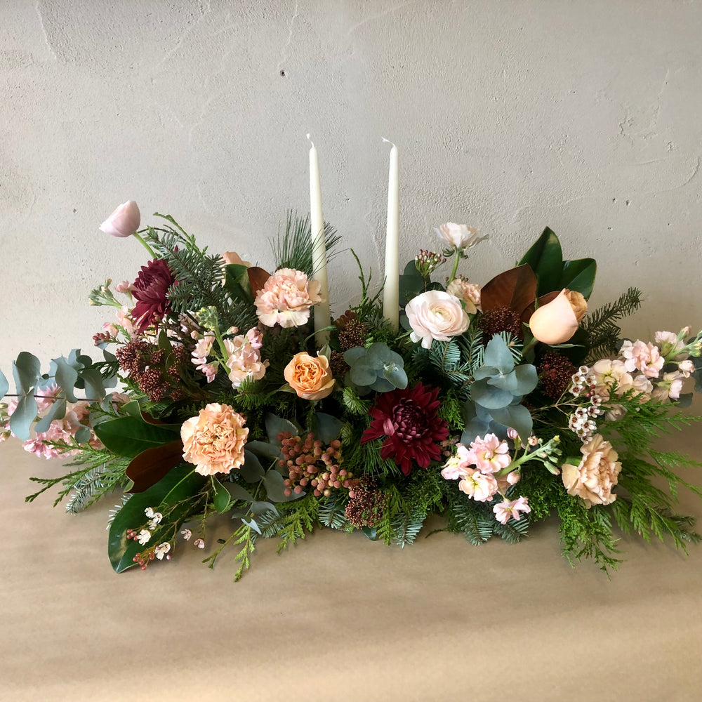 Sunday Blooms' Holiday Centerpieces