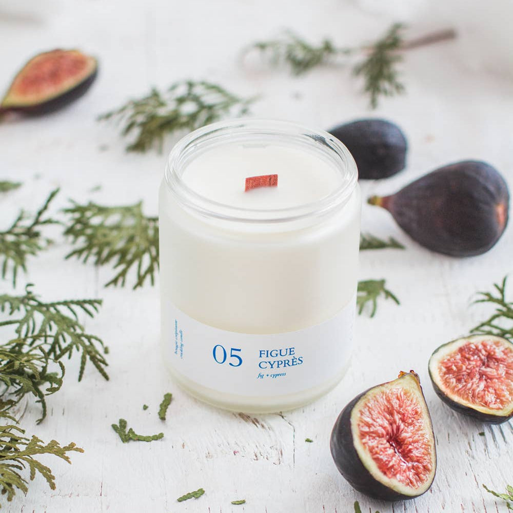 Fig + Cypress - 8oz. Soy Candle