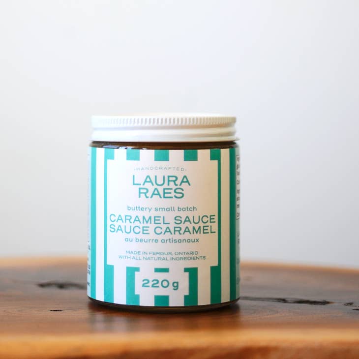 Sea Salt Caramel Sauce • Laura Raes Caramel Co.
