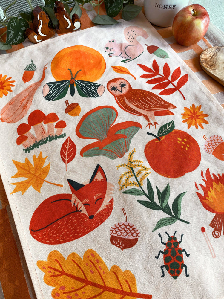 Favorite Fall Things - Tea Towel