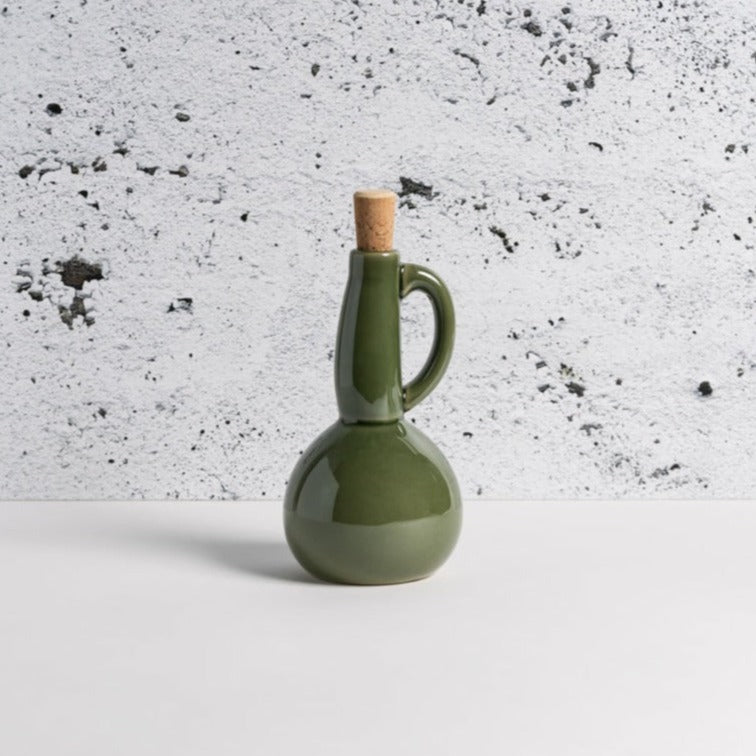 Stoneware Olive Oil Bottle • Gharyan Stoneware