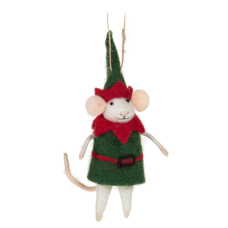 Elf the Mouse Ornament