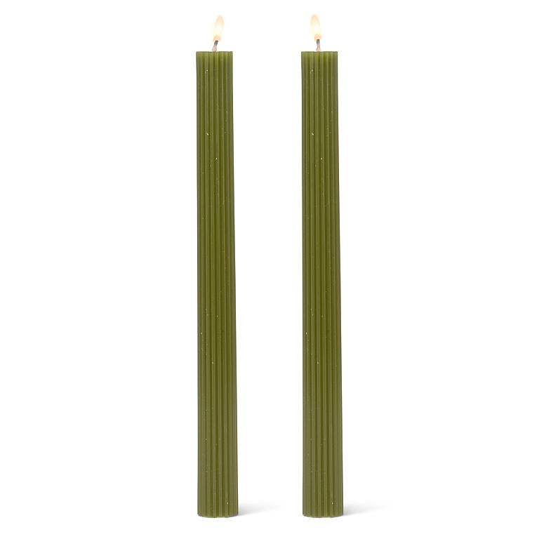 Ribbed Tapered Candles