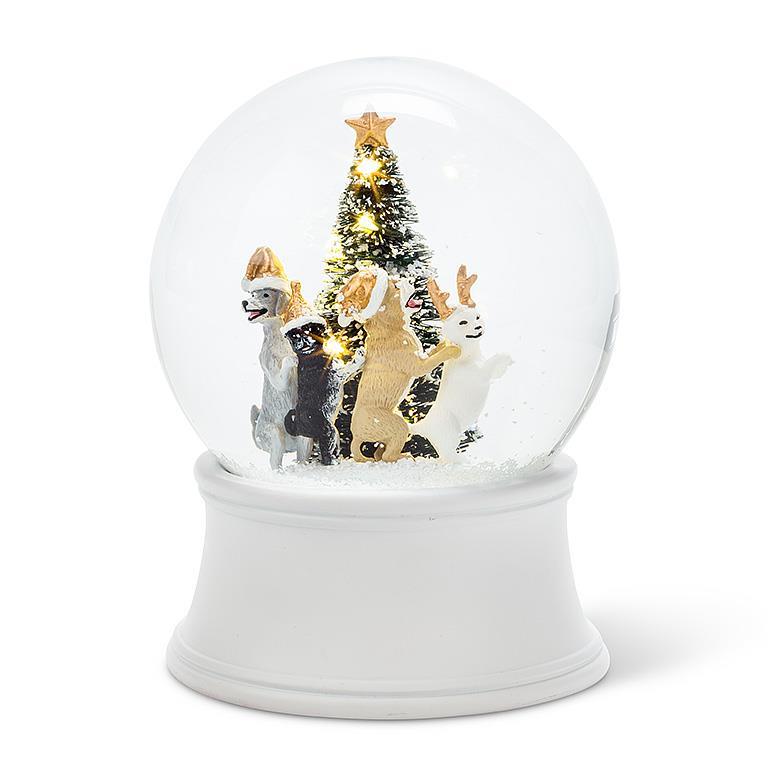 
            
                Load image into Gallery viewer, Dancing Dogs Snow Globe
            
        
