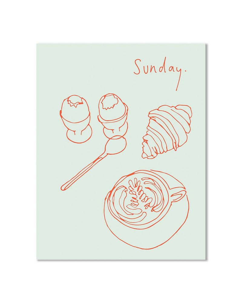 Brunch - Art Print