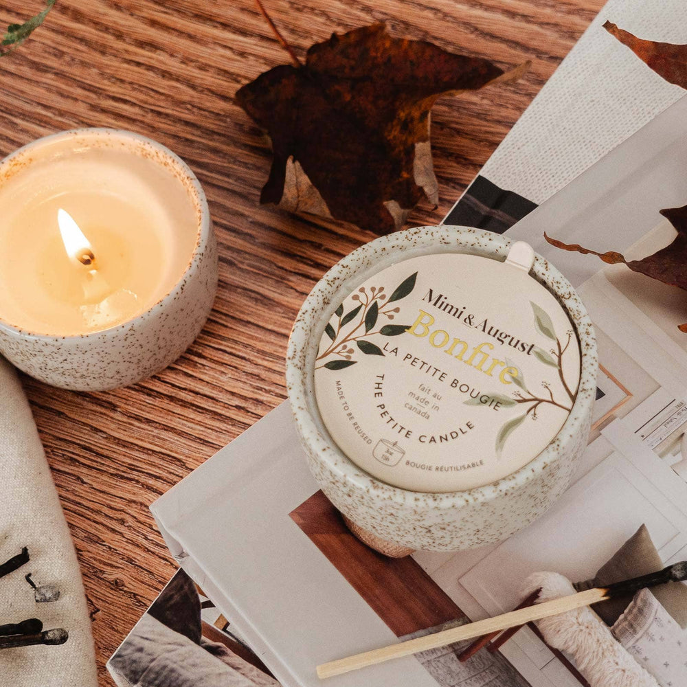 Bonfire Soy Candle: 3 oz