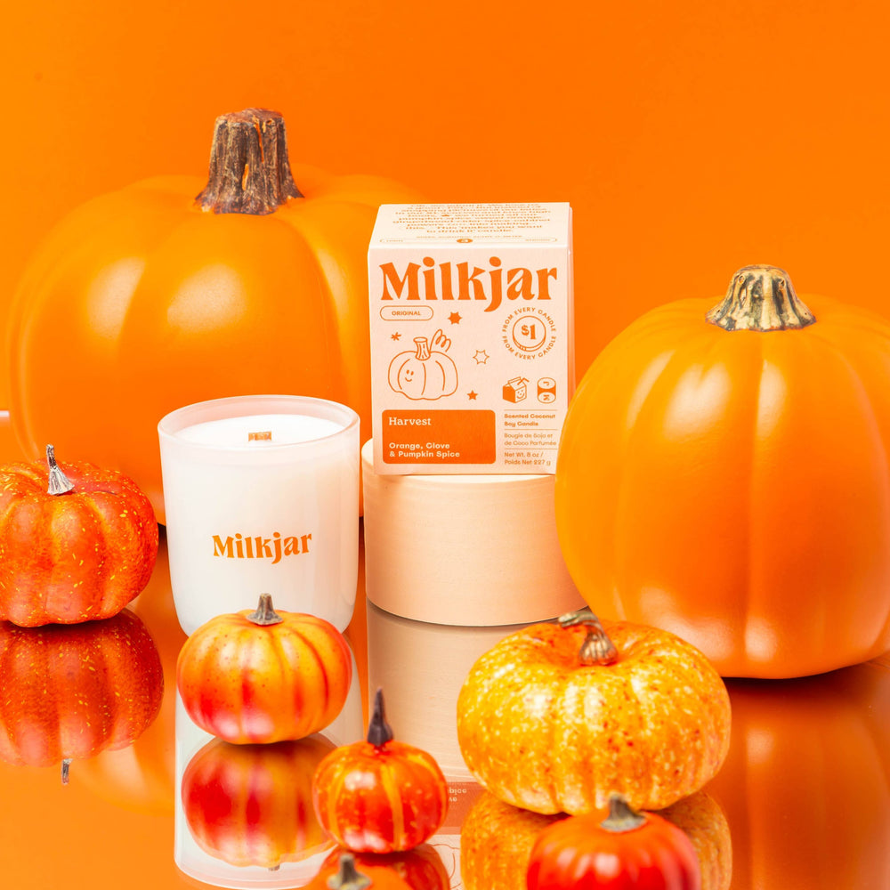 Harvest - Orange, Clove & Pumpkin Spice Soy 8oz Candle