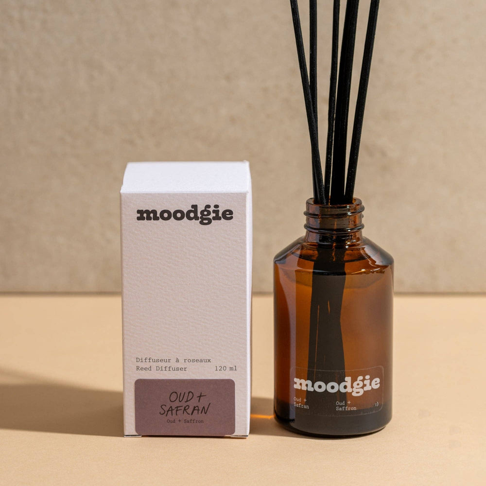 Oud + Saffron Reed Diffuser | moodgie