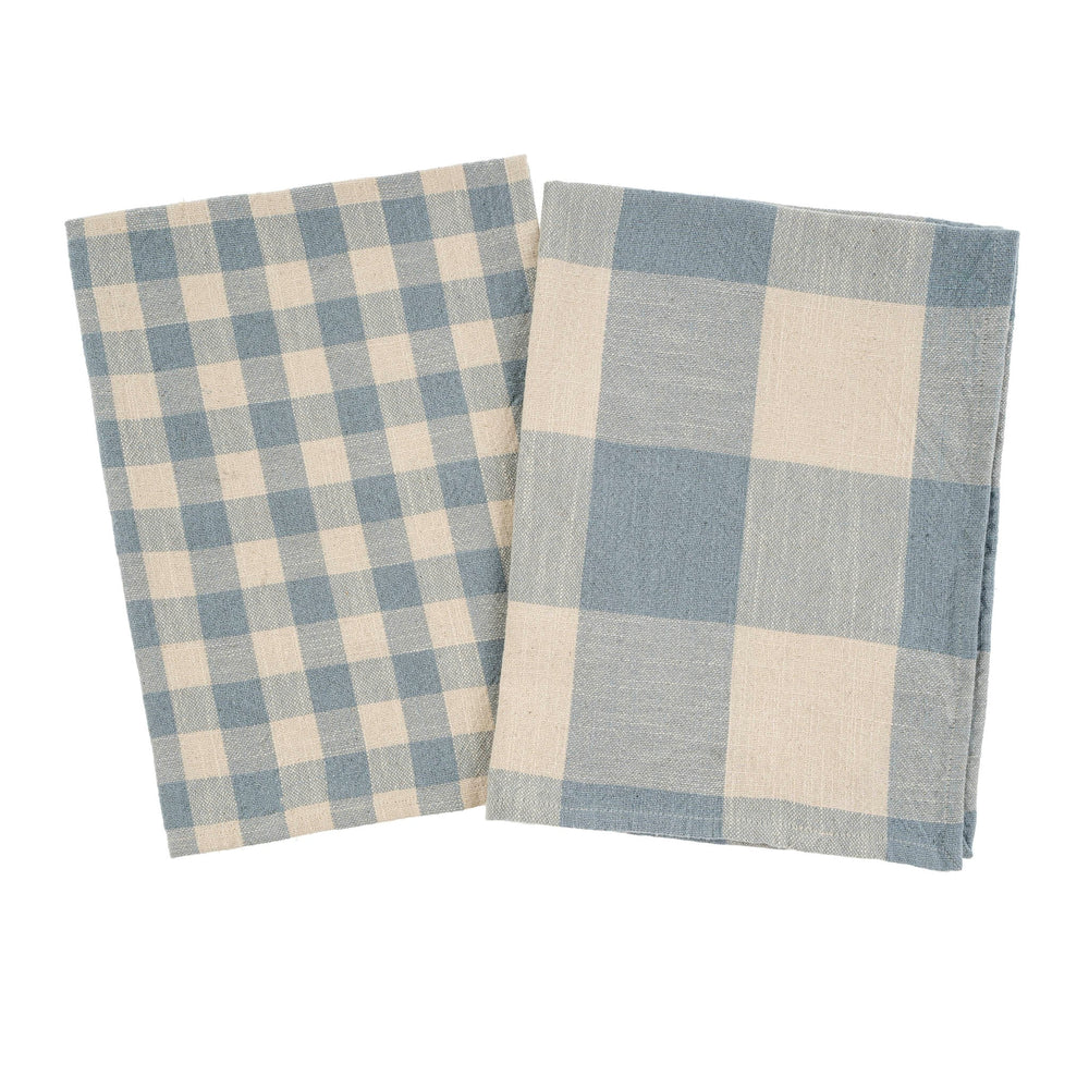 Gingham Check Tea Towels | Set of 2