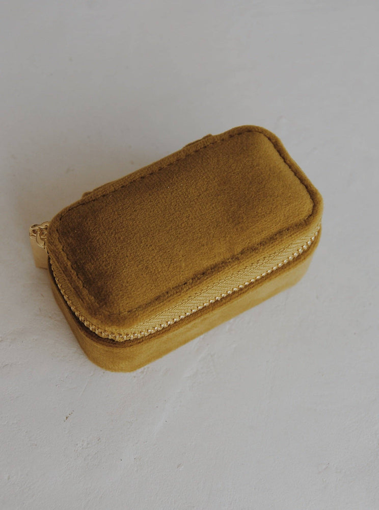 The Traveler Jewelry Box - Chartreuse