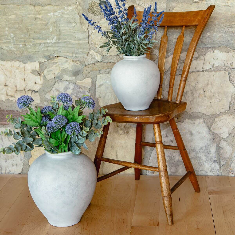 White Terracotta Vase