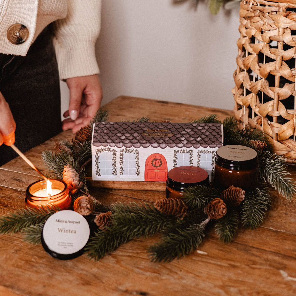 The Little Christmas Box: Mini Soy Candle Giftset