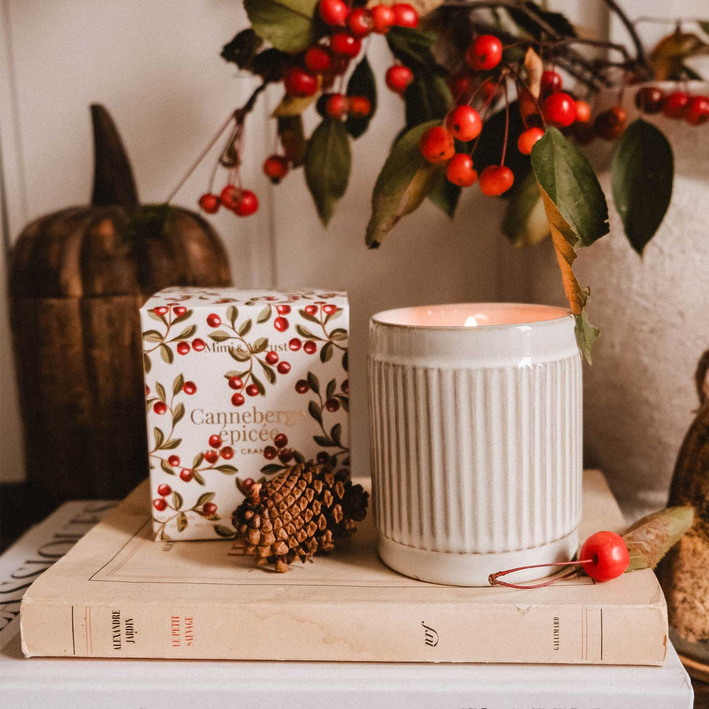 Spiced Cranberry: 8 oz Soy Candle