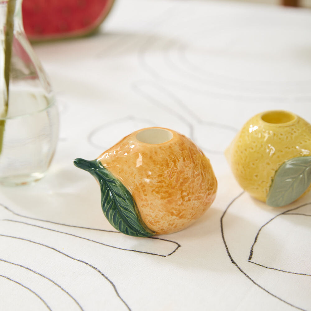 Fresh Fruit Candleholder