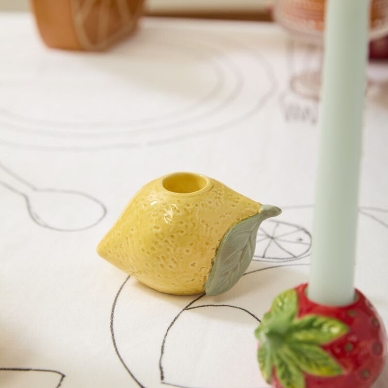Fresh Fruit Candleholder