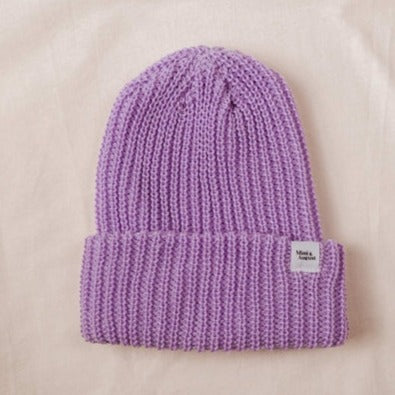 
            
                Load image into Gallery viewer, Lilac Chunky Beanie
            
        