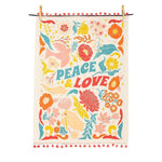 Peace & Love Kitchen Towel