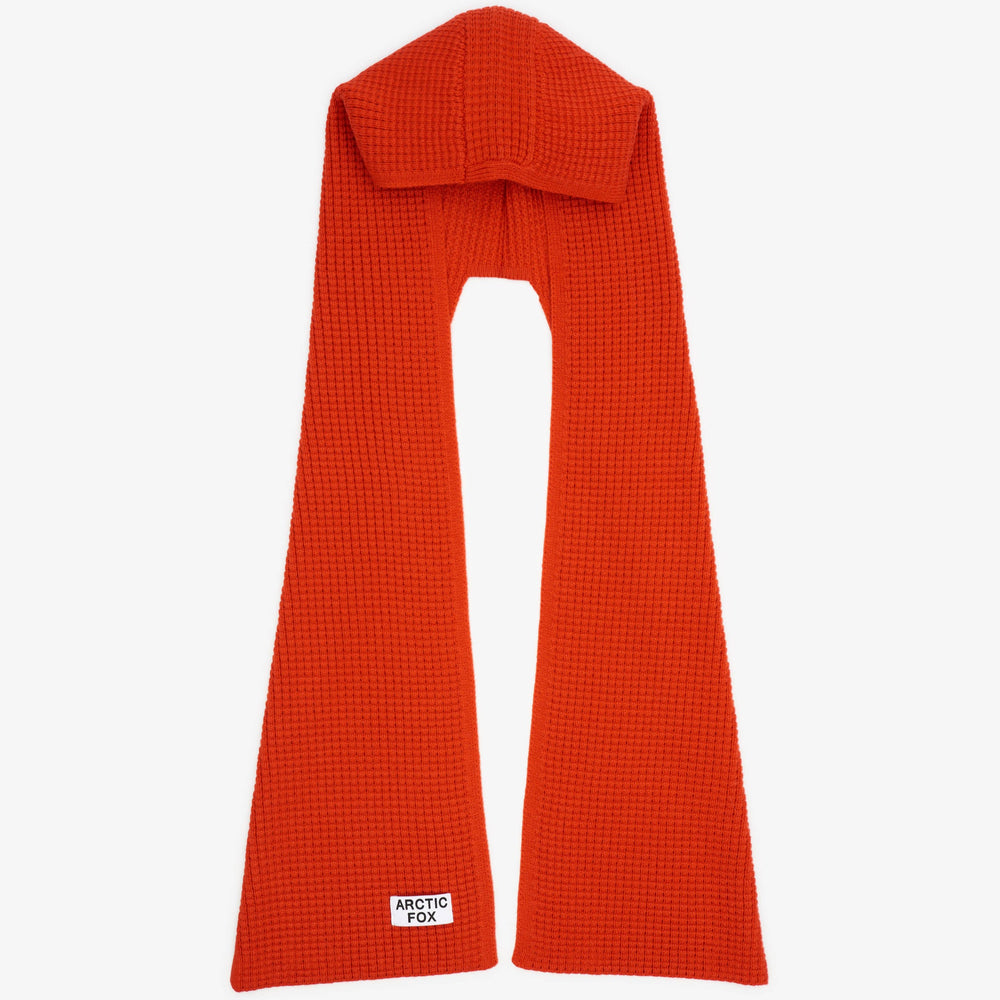 The Recycled Bottle Hooded Scarf - Sunkissed Coral