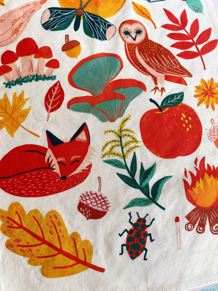 Favorite Fall Things - Tea Towel