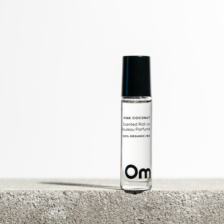 Pink Coconut Scented Roll On | Om Organics