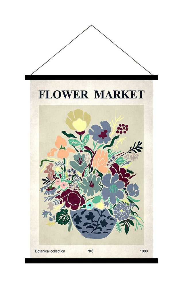 Flower Market Pennant