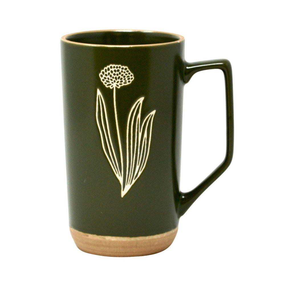 Green Conical Mug