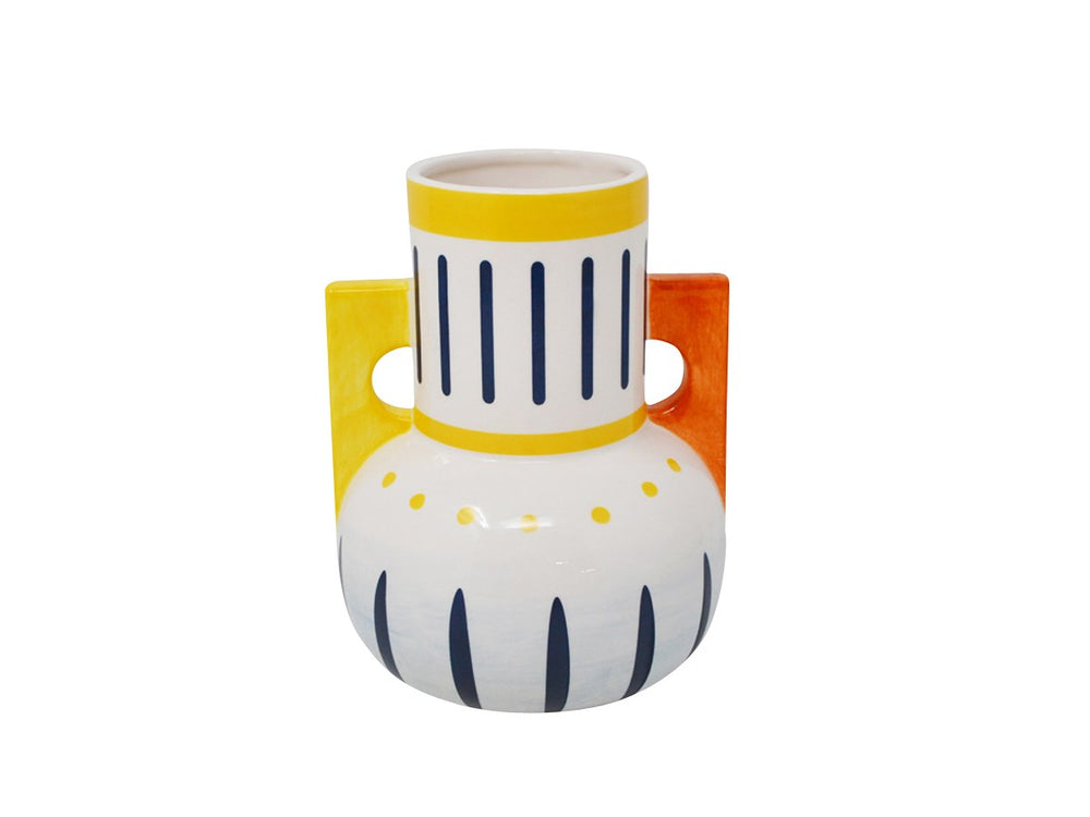 Playful Painted Vase Collection