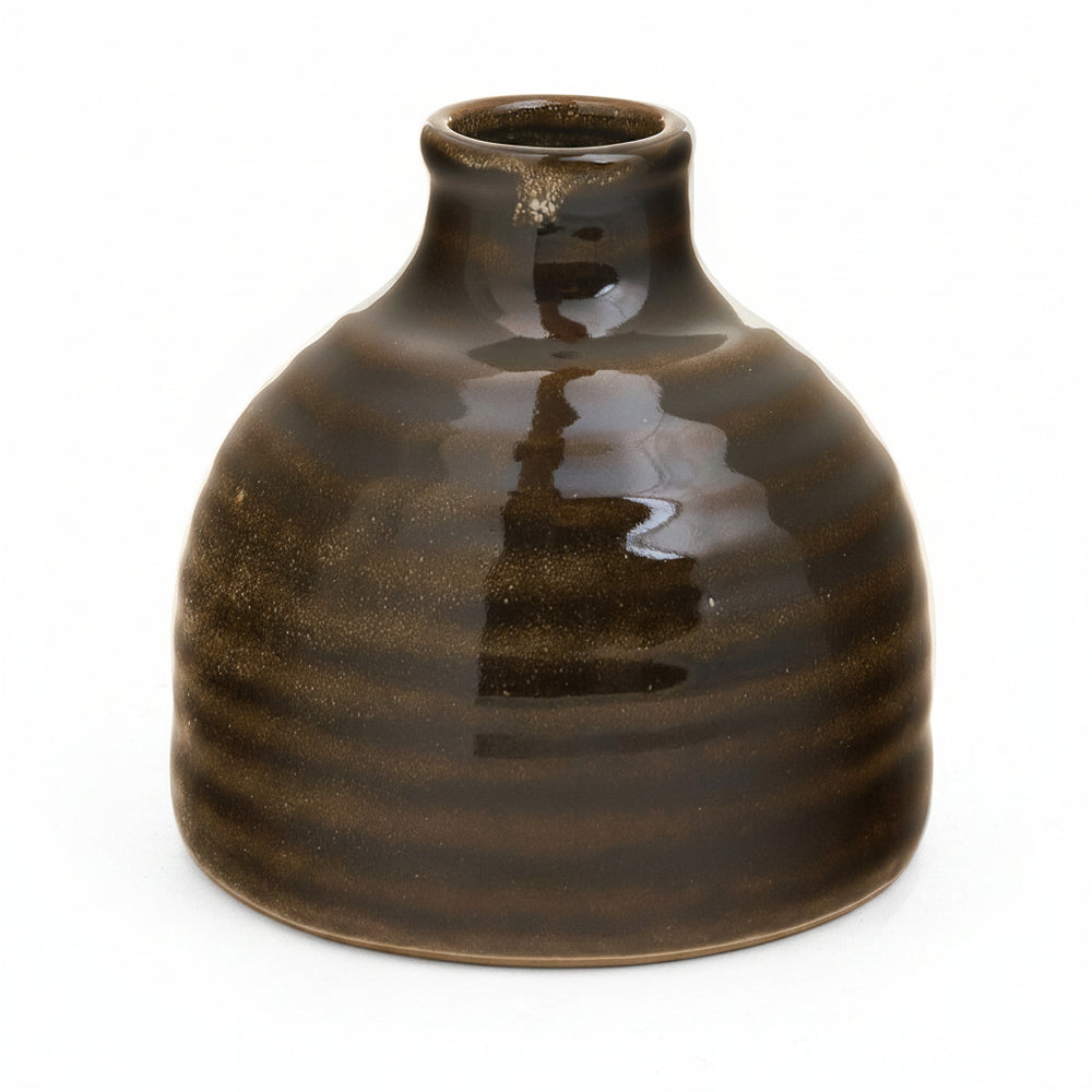 Dark Brown Bud Vase