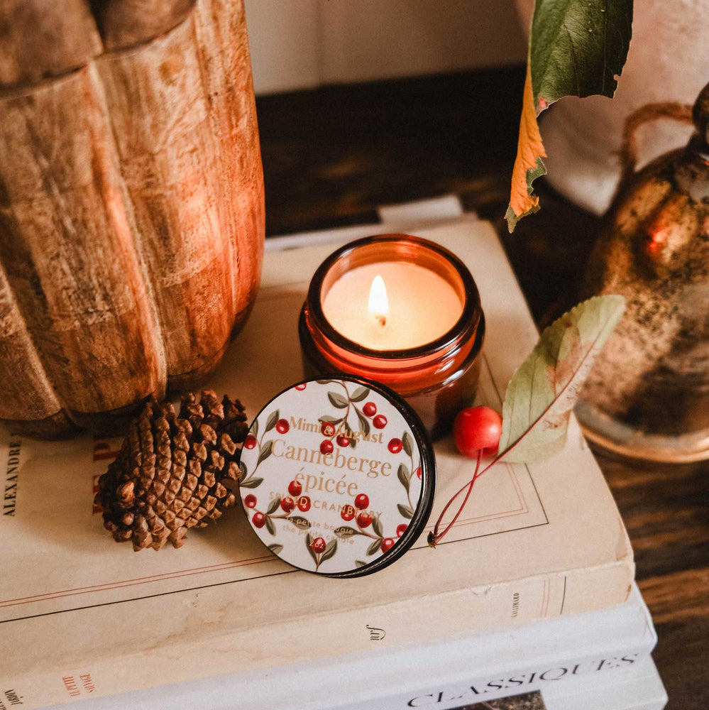 Spiced Cranberry: Mini 2oz Soy Candle