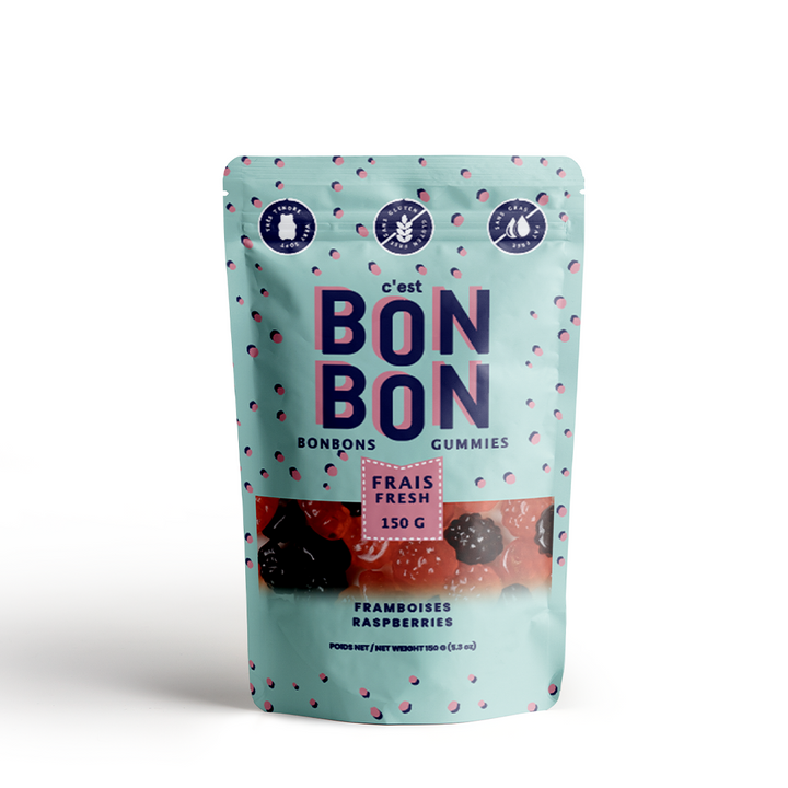 Raspberry Gummies | C'est Bon Bon Gummies