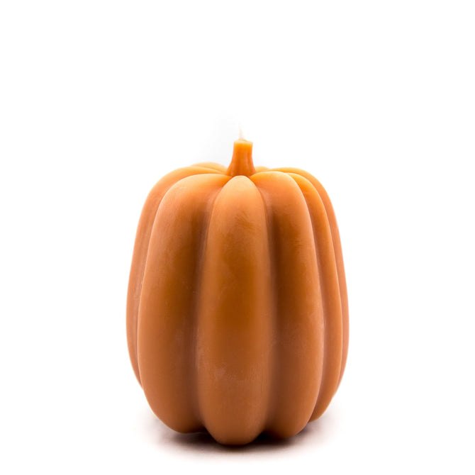 
            
                Load image into Gallery viewer, Pumpkin Pillar Candle • A Pleasant Thought
            
        
