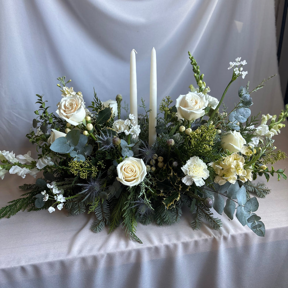 Sunday Blooms' Holiday Centerpieces