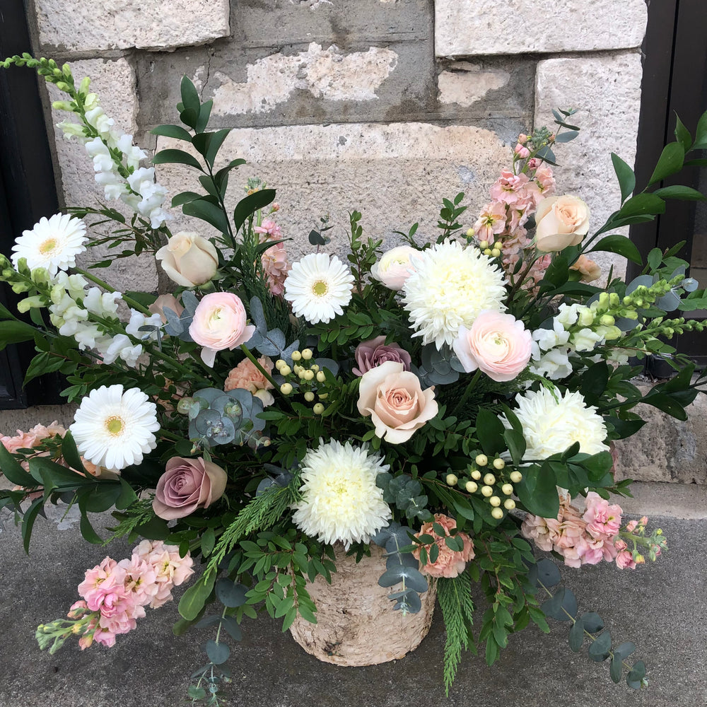 Sunday Blooms' Holiday Vase Arrangements
