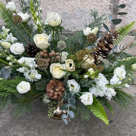 Sunday Blooms' Holiday Vase Arrangements
