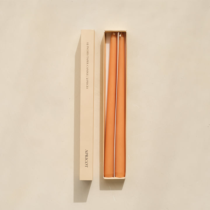 12" Soy Wax Taper Candles