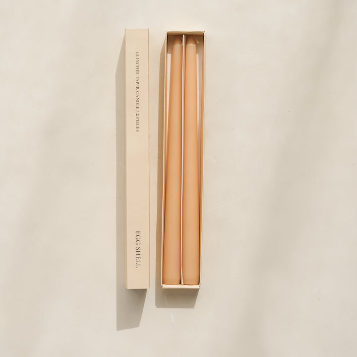 12" Soy Wax Taper Candles