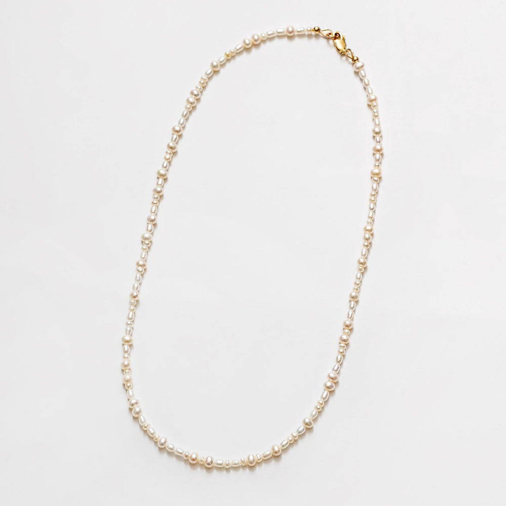 Renata Pearl Necklace • Wolf Circus Jewelry