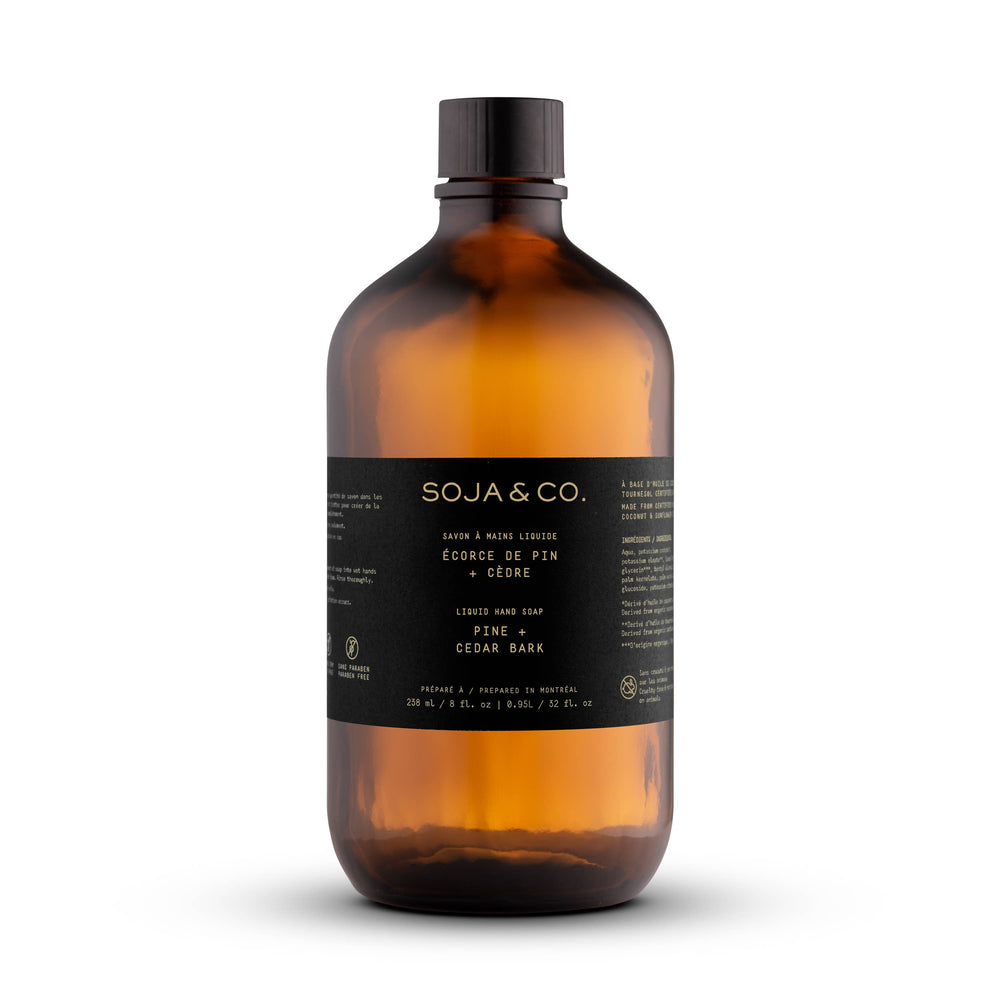 Liquid Hand Soap | Pine + Cedar Bark: 238ml