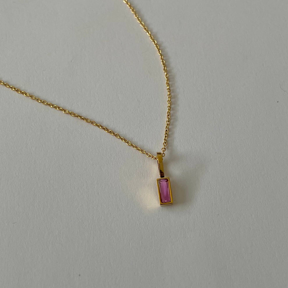 Birthstone Necklace: June