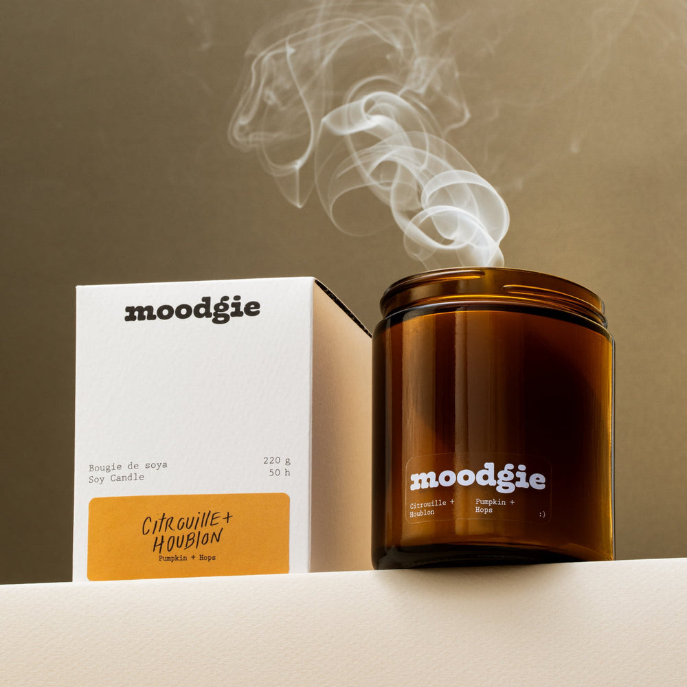 Pumpkin + Hops Soy Candle | moodgie