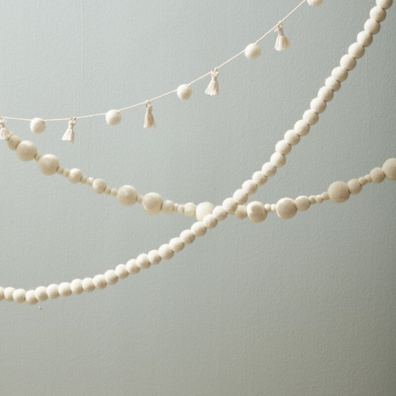 White Candy Garland