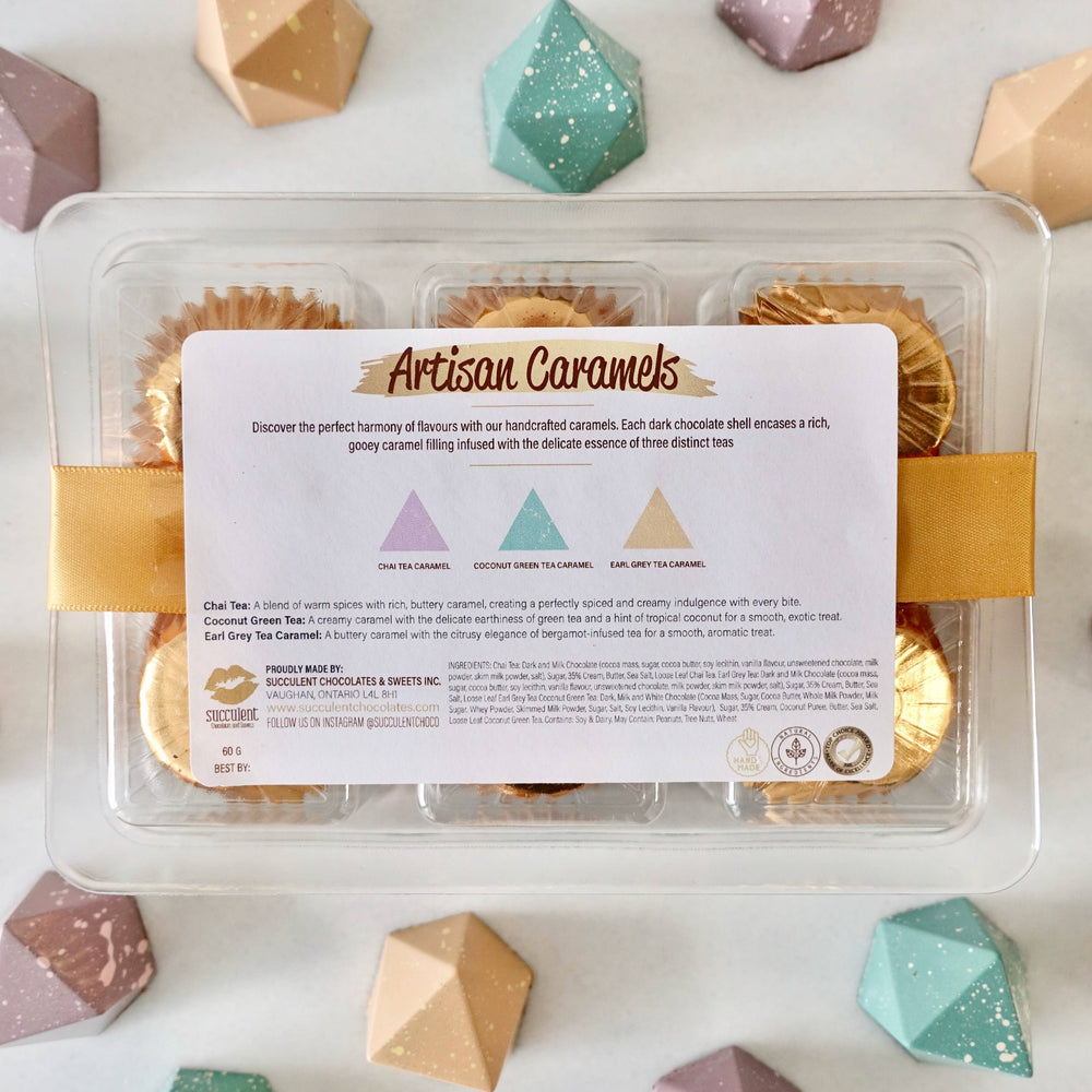 Caramels - Box of 6 Tea Collection