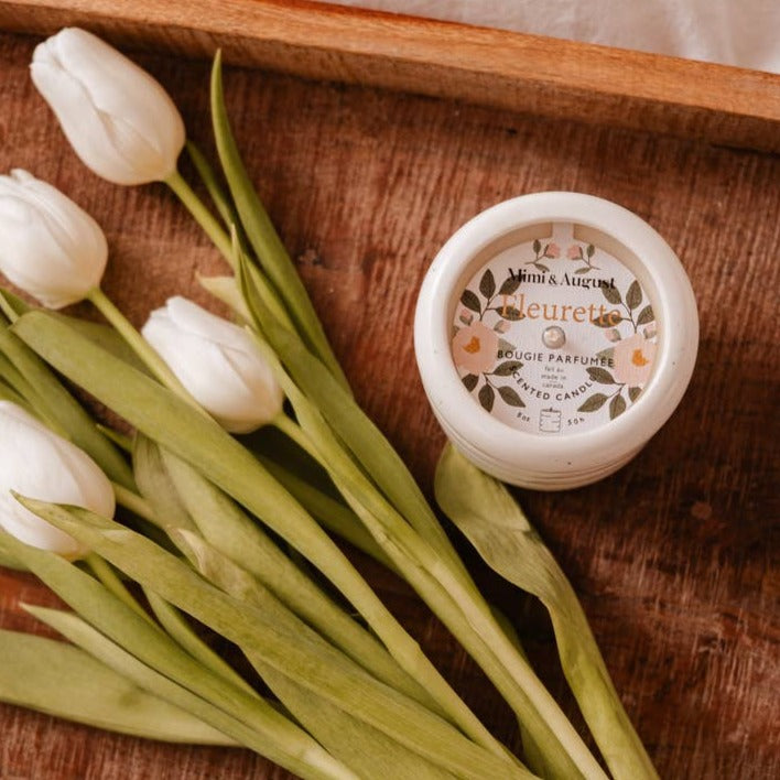 Fleurette | 8oz Reusable Candle