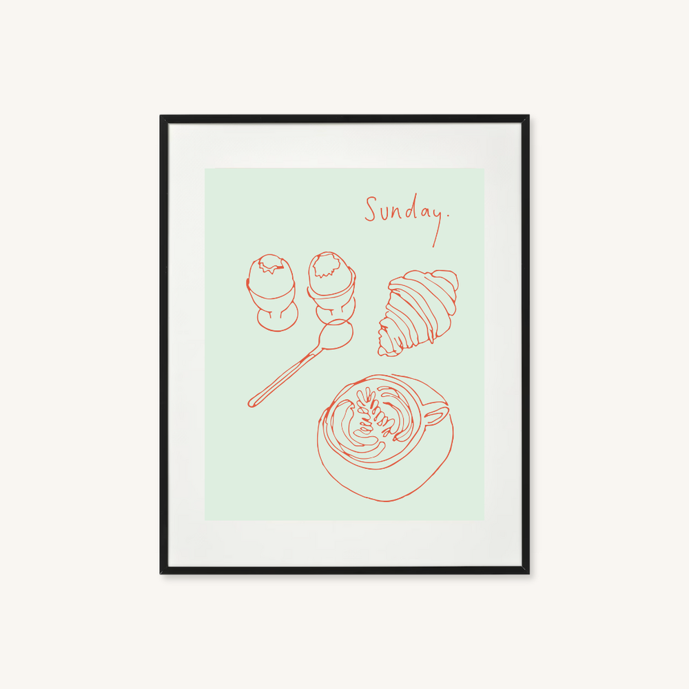Brunch - Art Print