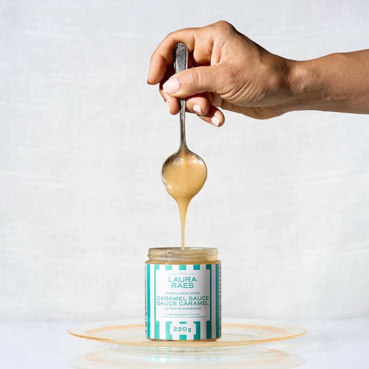 Sea Salt Caramel Sauce • Laura Raes Caramel Co.