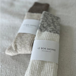 Colour Block Cottage Socks | Le Bon Shoppe